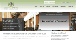 Desktop Screenshot of laureolaadvisors.com